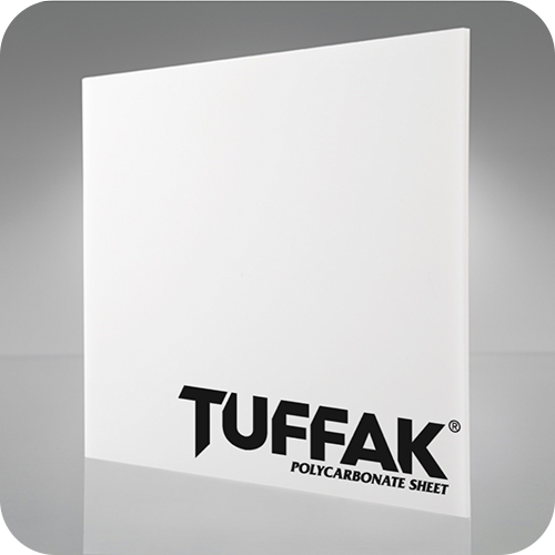 Tuffak Polycarbonate White Sheets