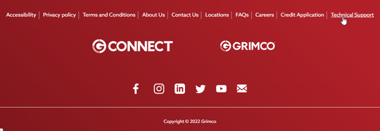 Grimco.ca Footer