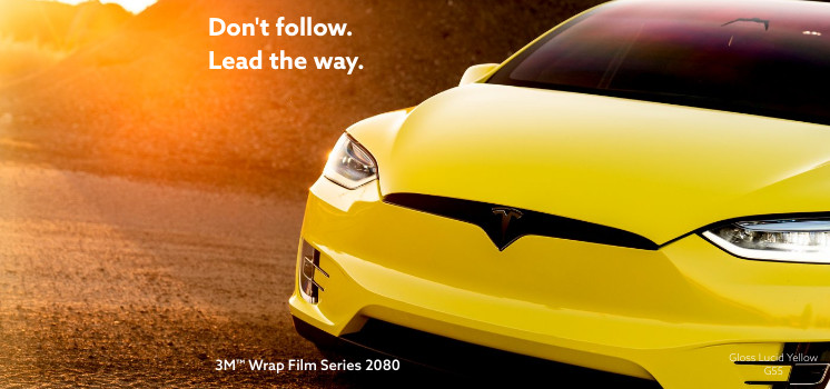 3M™ Wrap Film Series 2080. Leading the Way - Again. 