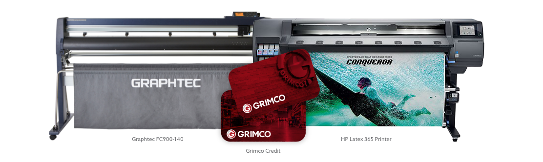Prizes Include HP365, Graphtec FC900-140 & Grimco Credit